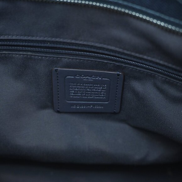 Coach City Tote Metallic Dark Teal G1891-F16221 Excellent Condition - Picture 5 of 5